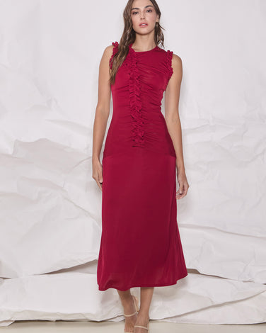 Ruffle Maxi Dress