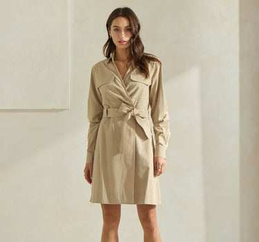 Mini Trench Dress