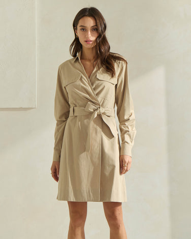 Mini Trench Dress