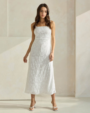 Novelty Textured Maxi Dress