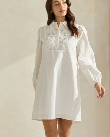 Flower Mini Dress
