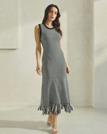 Fringe Maxi Dress