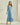 Frayed Edge Denim Maxi Dress