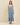 Frayed Edge Denim Maxi Dress