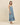 Frayed Edge Denim Maxi Dress