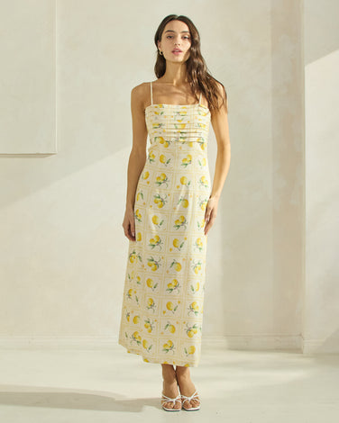 Lemon Sun Dress