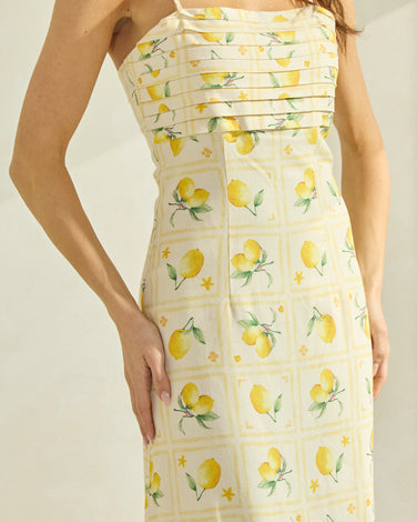 Lemon Sun Dress