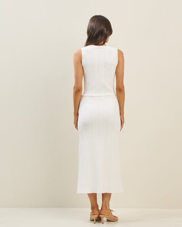 Textured knit dress