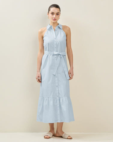 Halter Shirt Dress