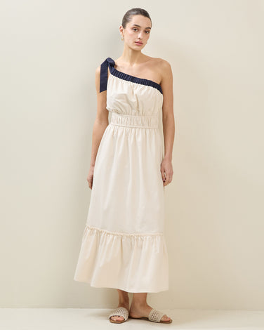 One Shoulder Ruffle Dress