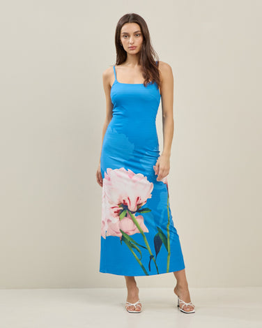 Floral print dress