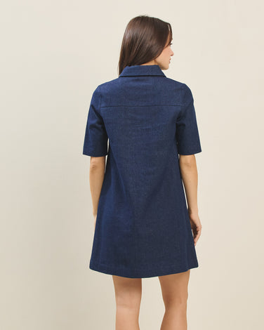 Denim shirtdress
