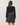 Contrast knit mini dress