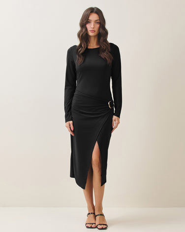 Wrap style dress