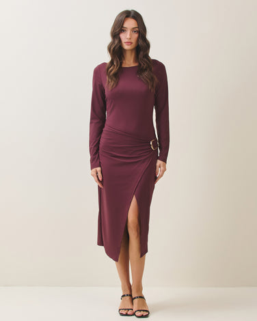 Wrap style dress