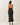 Cowl halter satin dress