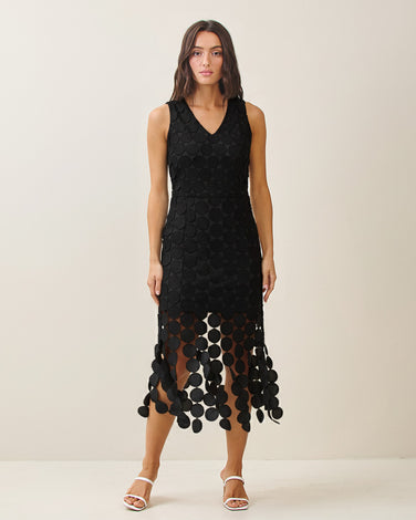 Circle crochet dress