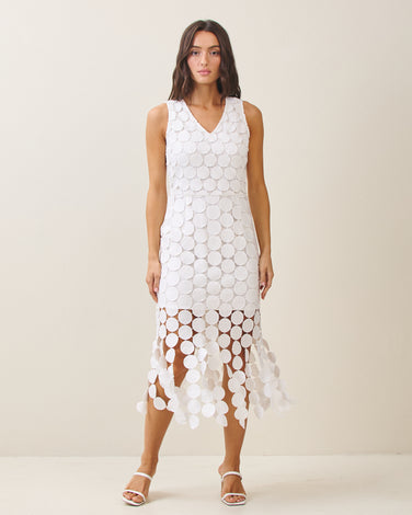 Circle crochet dress