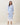 Colorblock polo rib-knit maxi dress