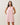 Pink tweed mini dress