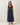 Denim vest long dress