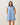 Denim sleeveless mini dress
