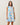 Summer print sleeveless collared mini dress