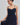 AD3211 Denim & poplin cami dress