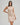 Mock neck rib knit mini dress