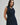AD3379 Collared denim mini dress
