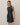 Denim sleeveless mini dress