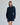 Asymmetrical tie waist denim dress