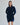Asymmetrical tie waist denim dress