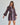 Belted floral shirt dress