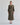 Lace Scarf Waist Tie Long Sleeve Maxi Dress