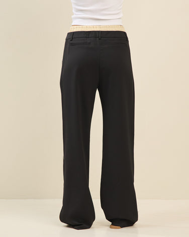 Contrast pants