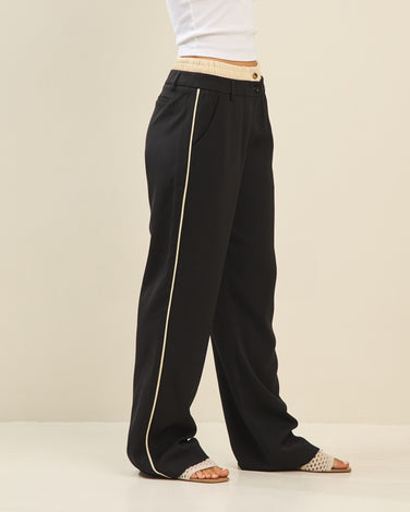 Contrast pants