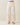 Floral embroidered cutout pants with waist tie