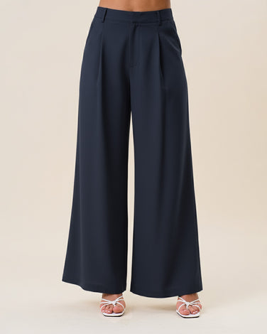 Pleated pants