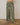 Cotton twill pants with lace