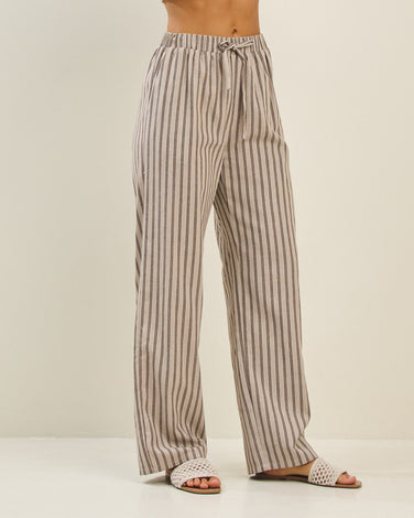Striped vest & pants set