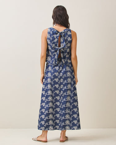 Embroidered  top & skirt set