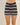 Striped sweater & shorts set