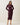 Peplum sweater & button skirt set