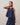 AS3458 Denim sleeveless top & skirt set
