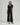 Cowlneck knit top & pants set