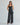 Lace trim vegan leather cami top & pants set