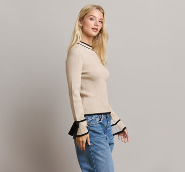 Bow Sleeve Sweater