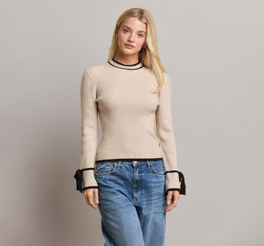 Bow Sleeve Sweater