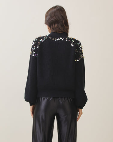 Sequin sweater